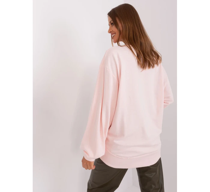 Mikina EM BL 716.14 svetlo ružová