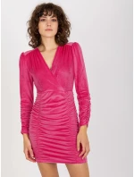 Šaty RP SK 8199.57 tmavo ružová