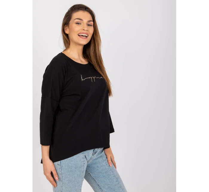 Blúzka RV BZ 7766.78 čierna Blúzka RV BZ 7766.78 čierna