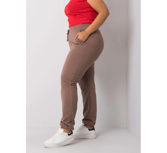 Tepláky RV DR model 17404224 hnědá - FPrice Tepláky RV DR model 17404224 hnědá - FPrice