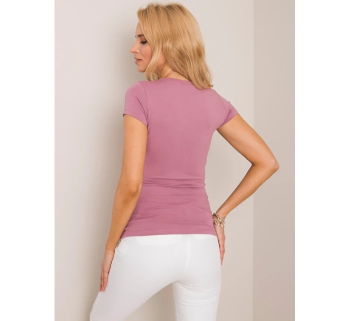 Tričko RV TS 5636.03X tmavoružové