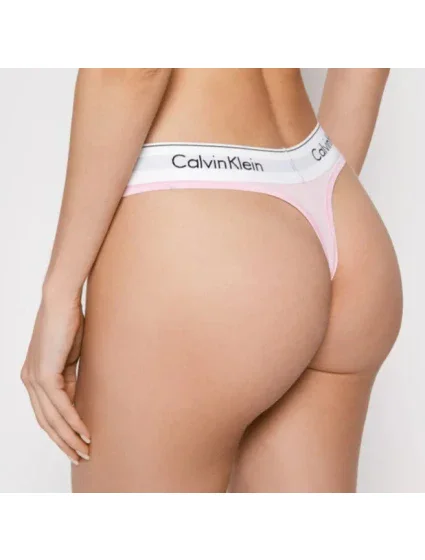 Dámská tanga světle růžová model 15744305 - Calvin Klein Dámská tanga světle růžová model 15744305 - Calvin Klein