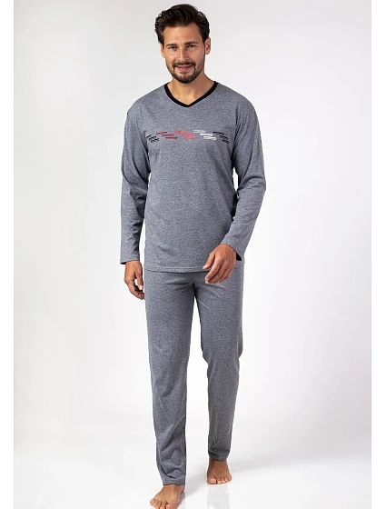 Regina 470 long/r 2XL-3XL Z24/25 pánske pyžamo