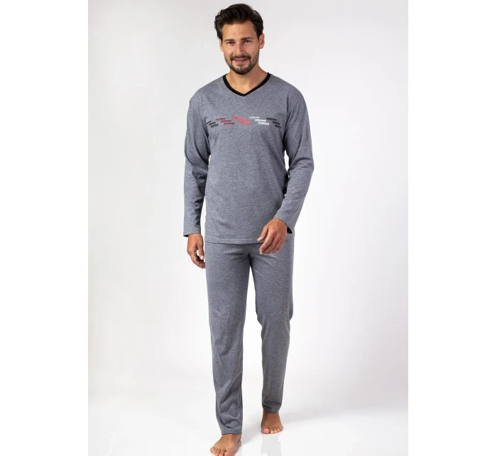 Regina 470 long/r 2XL-3XL Z24/25 pánske pyžamo