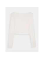 Dámské hladké tričko s dlouhým rukávem model 21431869 - 4F