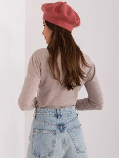 Czapka AT CZ model 18917661 ciemny pomarańczowy - FPrice