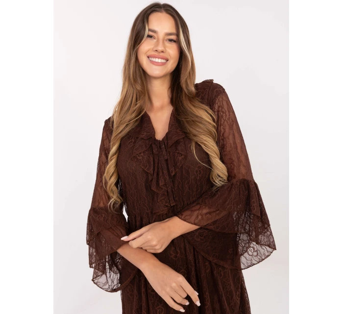 Šaty MI SK 62435.16 hnedé