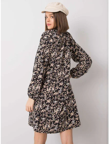 Šaty WN SK R819 1.17 čierna a béžová Šaty WN SK R819 1.17 čierna a béžová