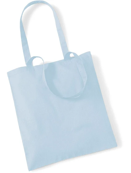 Westford Mill W 101 Bavlnená taška „Bag for Life“ 50.0101 pastelovo modrá Westford Mill W 101 Bavlnená taška „Bag for Life“ 50.0101 pastelovo modrá