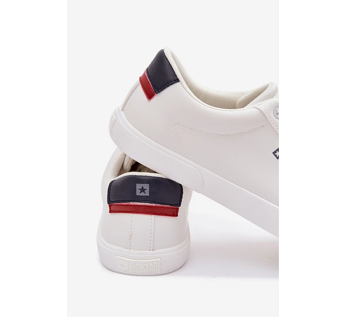 Pánské Tenisky Eko Kůže Big Star OO174018 Bílé