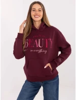 Bluza model 21236021 bordowy - FPrice