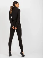 Dámská halenka LK BZ model 18265549 černá - FPrice Dámská halenka LK BZ model 18265549 černá - FPrice