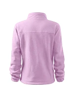 Bunda fleece dámska orchidea
