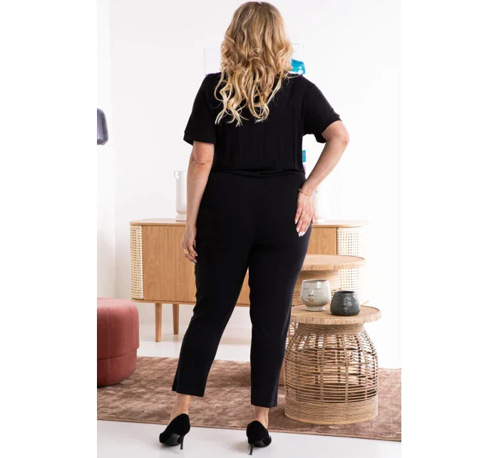 Dámsky čierny overal Ibiza Q094 - Karko