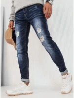 Pánské tmavě modré kalhoty Dstreet model 21968008 - FashionStreet