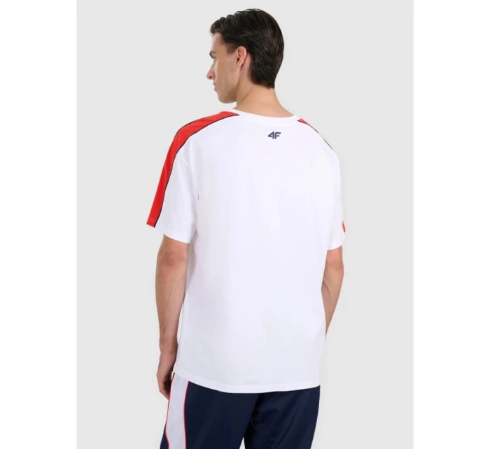 Pánské tričko oversize s potiskem model 21816881 - 4F Pánské tričko oversize s potiskem model 21816881 - 4F