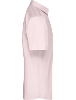 JN 680 Popelínová košile s krátkým rukávem model 22537795 light pink - Daiber
