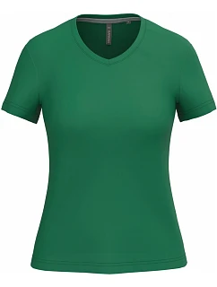 K Dámské tričko s výstřihem do V 20.K kelly green model 22508247 - Kariban