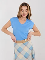 Tričko D12041AH02570C modré