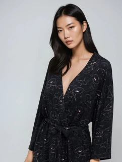 Šaty model 17632768 Béžová a černá - Babella