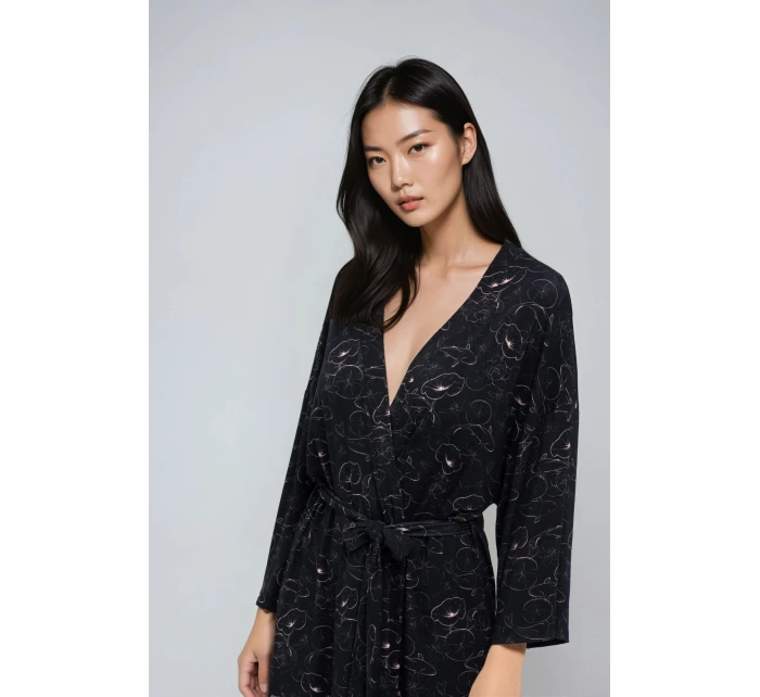 Šaty model 17632768 Béžová a černá - Babella Šaty model 17632768 Béžová a černá - Babella