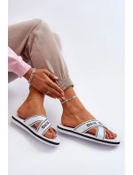 Dámské žabky na pěnové podrážce Big Star model 21652798 Bílé - Big Star Shoes