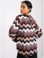 Halenka DHJ BZ model 17356201 černá a béžová - FPrice Halenka DHJ BZ model 17356201 černá a béžová - FPrice