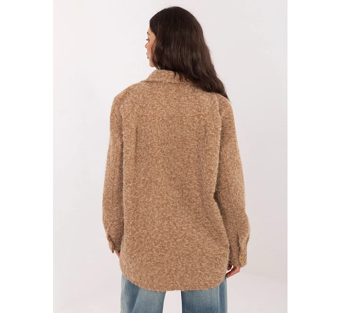 Kurtka IT KR model 22047034 camelowy - FPrice Kurtka IT KR model 22047034 camelowy - FPrice