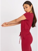 Tričko RV TS 4623.42 bordó