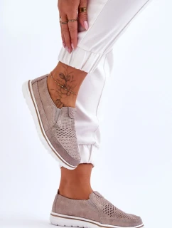 Dámske poltopánky 20PB18-1653 Golden beige - eVento