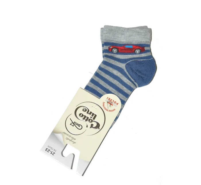 Gatta 224.N59, G24.N59 Cottoline Woisenne chlapčenské vzorované ponožky 21-26