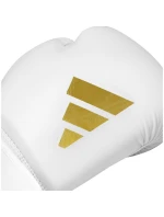 Bielo-zlaté boxerské rukavice Adidas SPEED 50