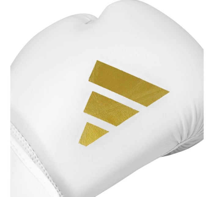 Bielo-zlaté boxerské rukavice Adidas SPEED 50