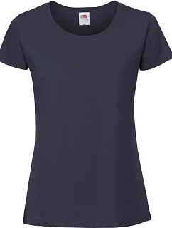 LadyFit Iconic 195 T Dámské tričko z těžké bavlny model 22431625 deep navy - Fruit of the Loom