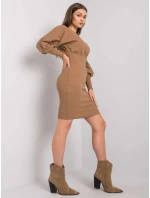 RV šaty SK 6079.65 svetlohnedé