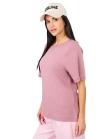 Tričko RV TS A1090.30 tmavoružové