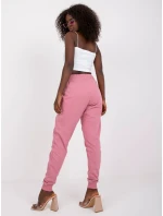 Tepláky TW DR 1033.16P tmavo ružová