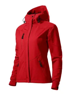Nano softshellová bunda pre ženy červená