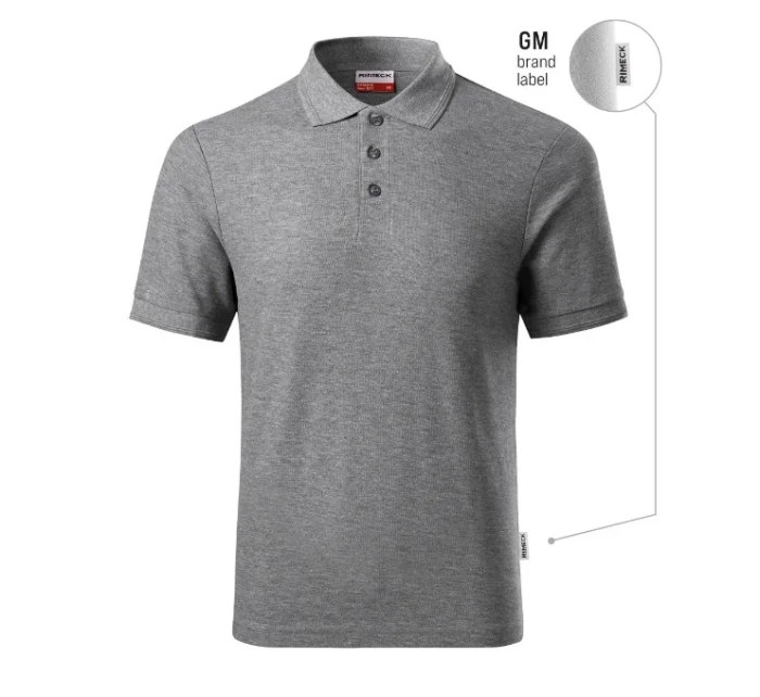 Reserve polokošile pánská tmavě šedý melír 12 (brand label) Reserve polokošile pánská tmavě šedý melír 12 (brand label)