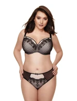 Dámska podprsenka Dolce/B3 čierno-béžová - Gorteks Dámska podprsenka Dolce/B3 čierno-béžová - Gorteks