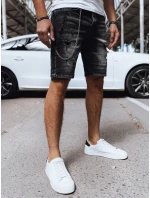 Pánské džínové šortky černé Dstreet model 21964746 - FashionStreet