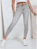 Dámske push up džínsy šedé FashionStreet UY2804 Dámske push up džínsy šedé FashionStreet UY2804