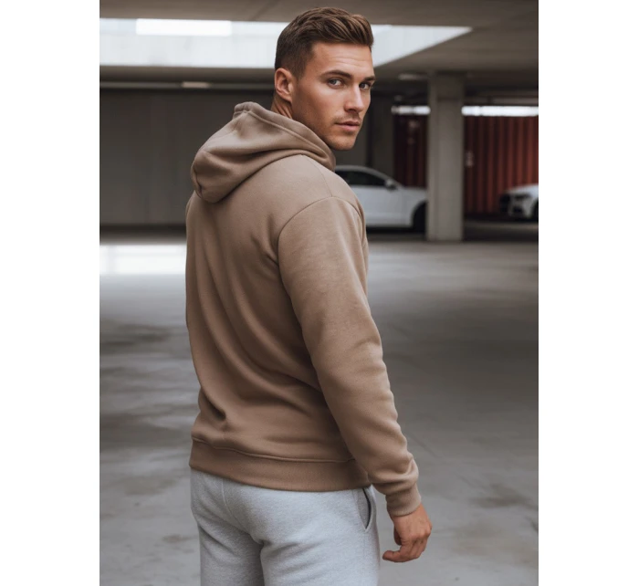 Pánska ťavia mikina s kapucňou FashionStreet BX5931