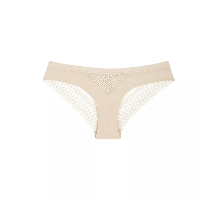 Dámske nohavičky Aura Spotlight Brazilian krémové - Triumph