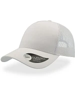 Atlantis Headwear Rapper Cotton 5-panelová truckerová čiapka „Rapper“ 33.8020 biela/biela Atlantis Headwear Rapper Cotton 5-panelová truckerová čiapka „Rapper“ 33.8020 biela/biela