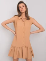 Šaty 341 SK 5183.09 ťava