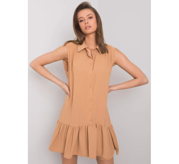 Šaty 341 SK 5183.09 ťava