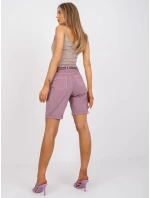 Šortky D63990Z62190Z tmavo ružové