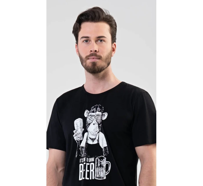 Pánske pyžamo šortky Opice Pánske pyžamo šortky Opice