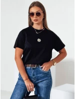 Dámske tričko FLORTA black FashionStreet RY2558